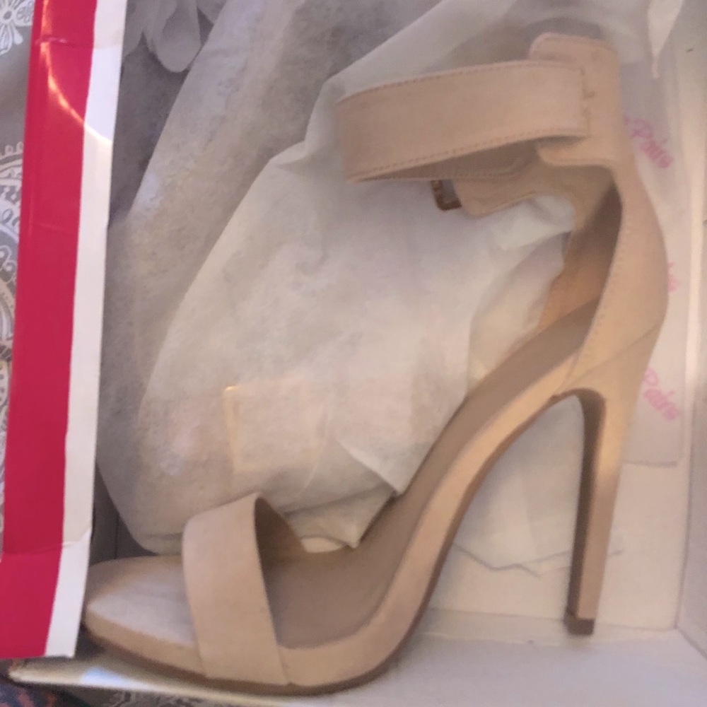 Strappy heels